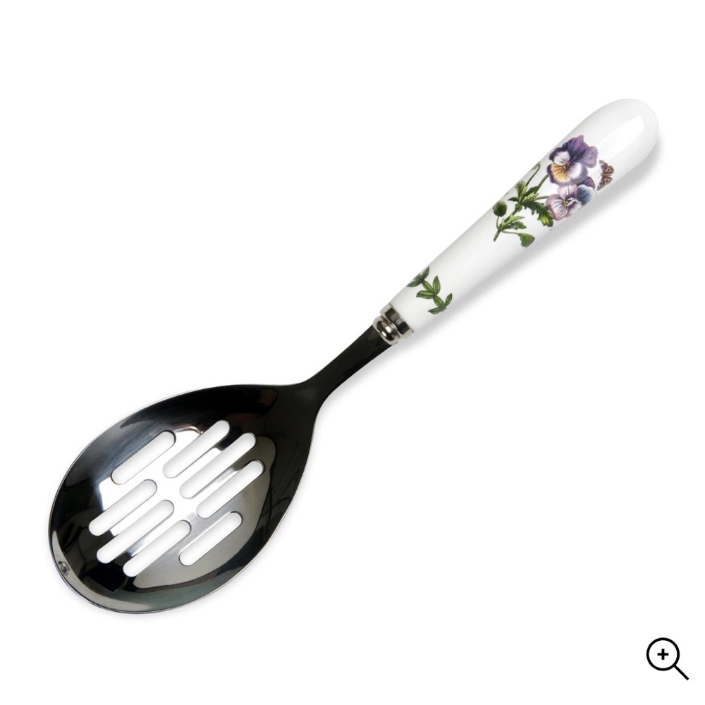 Portmeirion - Botanic Garden Slotted Spoon, Pansy